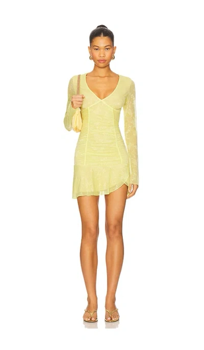 I.am.gia Yvette Dress In Yellow
