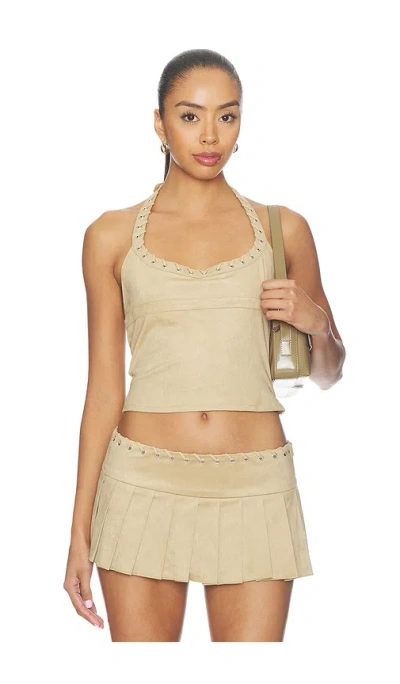 I.am.gia Zephyr Cami Top In Gold