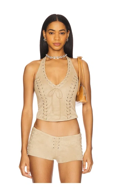 I.am.gia Zephyr Top In Brown