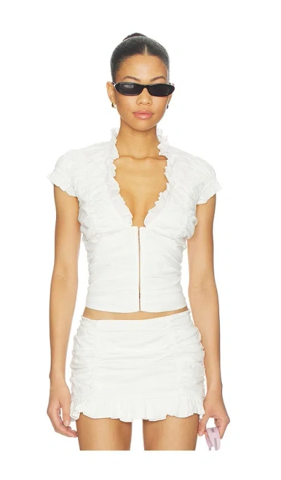 I.am.gia Zeya Top In White