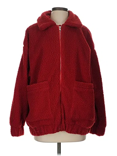 Pre-owned I.am.gia Zip Up Hoodie In Red