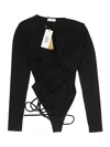 Iamnotbasic Bodysuit In Black