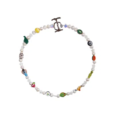 Pre-owned Ian Charms The Prodigy Necklace 'multicolor' In Multi-color