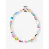 Ian Charms Womens The Lisa Beaded Necklace Multicolour In Multicolour