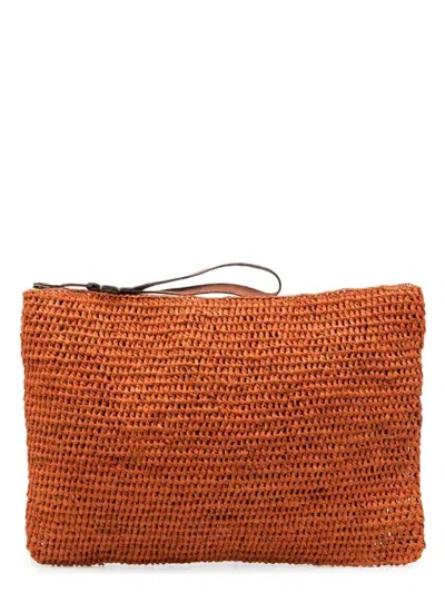 Ibeliev Women's Ampy Clutch In Yellow,orange
