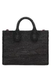 Ibeliev Women's Rary Raffia Tote Bag In Black