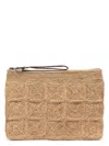 Ibeliev Women's Tanala Clutch In Nude & Neutrals