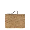 Ibeliv Neutral Clutch Bags In Beige