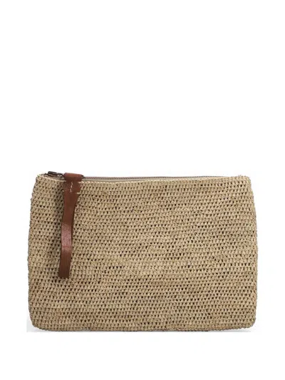 Ibeliv Ampy Clutch Bag In Neutral