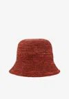 Ibeliv Andao Braided Bucket Hat In Brown