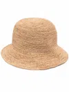 Ibeliv Andao Raffia Tea Hat In Neutrals