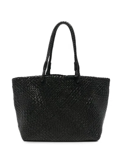 Ibeliv Bazika Woven Tote Bag In Black