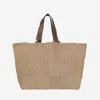 Ibeliv Beige Miray Raffia Tote