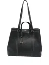 Ibeliv "belleville De Lancel" Double Carry Tote In Black