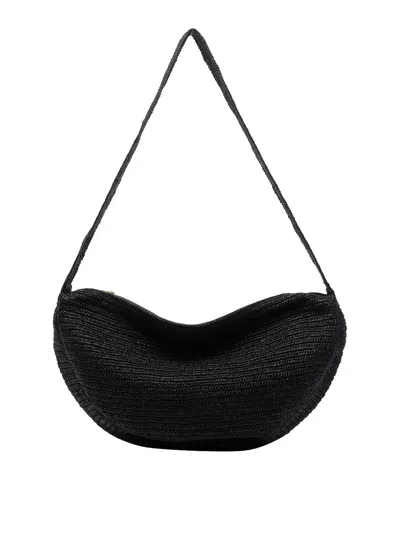 Ibeliv Black Clip Crossbody Bag