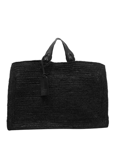 Ibeliv Black Quadra Handbag