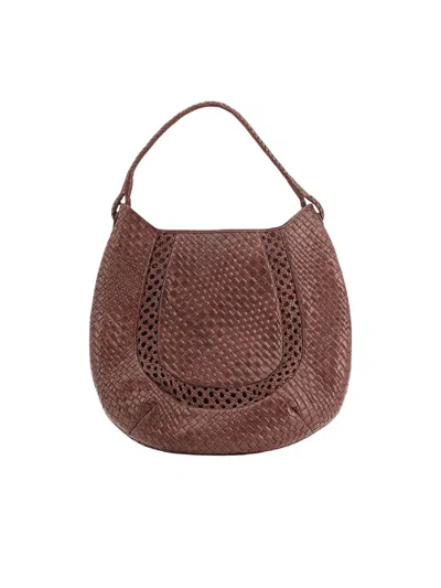 Ibeliv Braided Leather - Lamia - Chocolate In Brown