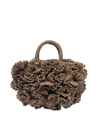 Ibeliv Coral Hand Bag In Marrón