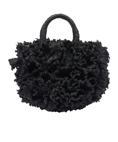 Ibeliv Double Handle Shoulder Bag In Black