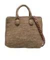 Ibeliv Double Handle Shoulder Bag In Brown