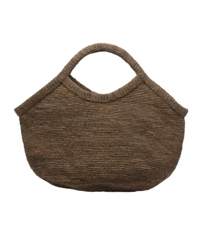 Ibeliv Pure Magnetic-closure Tote Bag In Brown