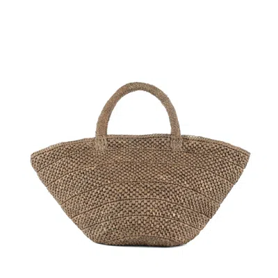Ibeliv Ela Dark Tea Bag In Raffia