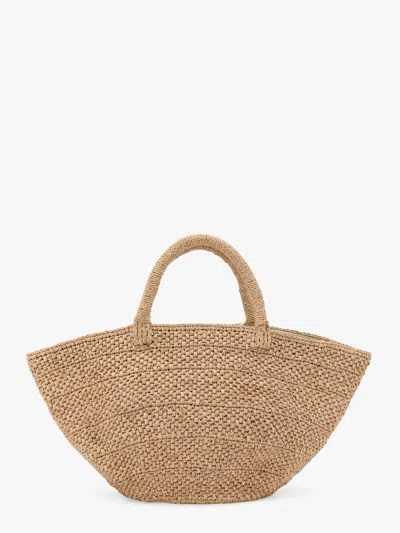 Ibeliv Ela Rafia Handbag In Sand