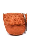 Ibeliv Haingo Raffia Bucket Bag In Yellow