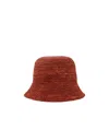 Ibeliv Andao Braided Bucket Hat In Red