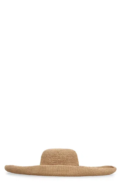 Ibeliv Izy Straw Hat In Brown