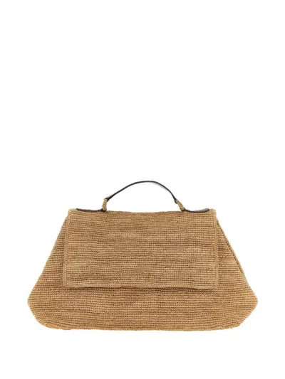Ibeliv Lahady Raffia Tote Bag In Neutral