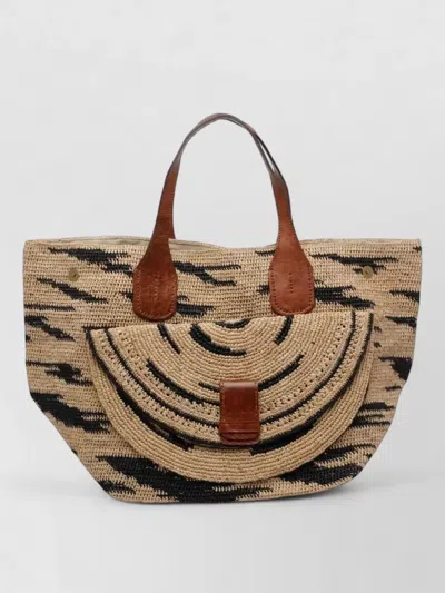 Ibeliv Laza Zebra Tote Bag Dual Handle
