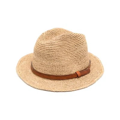 Ibeliv Lubeman Woven Straw Hat In Orange
