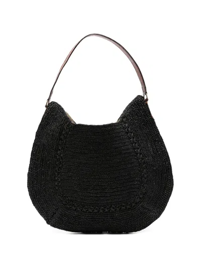 Ibeliv Meva Braided Tote Bag In Black