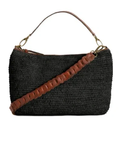 Ibeliv Mihaja Raffia Tote Bag In Black