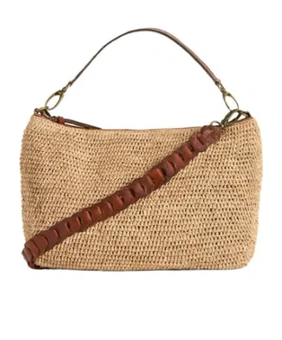 Ibeliv Mihaja Raffia Tote Bag In Nude