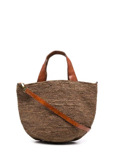 Ibeliv Mirozy Raffia Bag In Sand