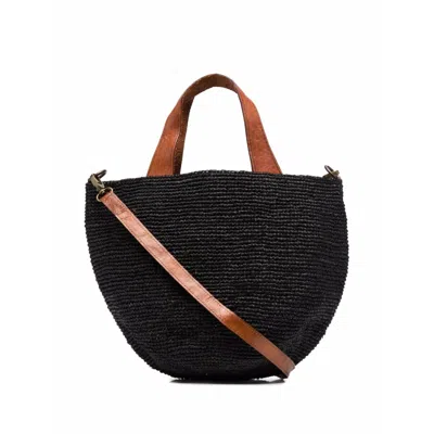 Ibeliv Mirozy Woven Tote In Black