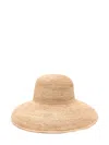 Ibeliv Woven Fedora Hat In Brown