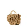 Ibeliv Natural Raffia Coral Bag