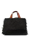 Ibeliv Onja Woven Tote In Schwarz