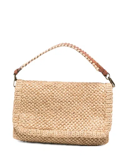 Ibeliv Opera Braided Raffia Tote Bag In Neutral