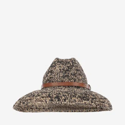 Ibeliv Panama Hat In Rafia In Brown