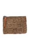 Ibeliv Tanala Woven Clutch In Dark The