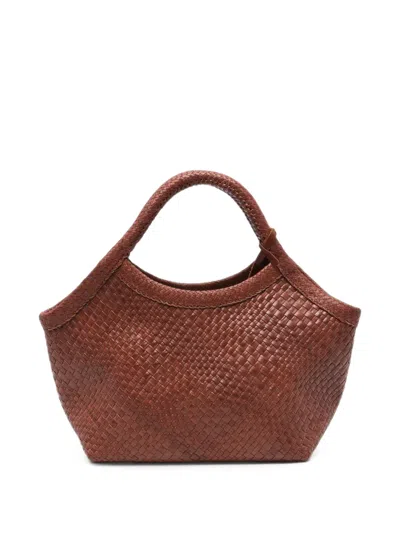 Ibeliv Pure Woven Tote Bag In Brown