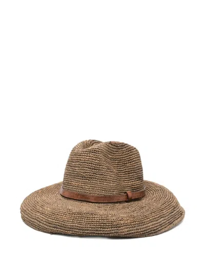 Ibeliv Raffia Hat In Brown