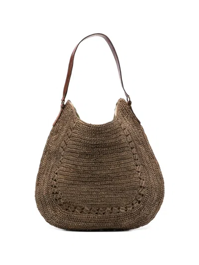 Ibeliv Raffia Tote Bag In Brown