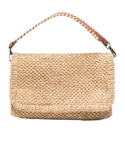 Ibeliv Raffia Tote Bag In Brown