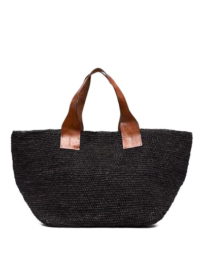 Ibeliv Rafia Bag In Black