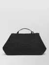 Ibeliv Rectangular Woven Tote Bag Top Handle Strap